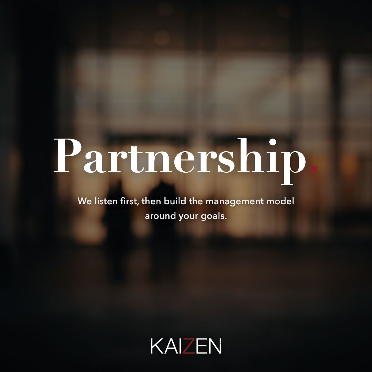 Ads evidence from KAIZEN Asset Management Services