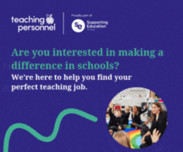 Ads evidence from Teaching Personnel Leeds & Bradford