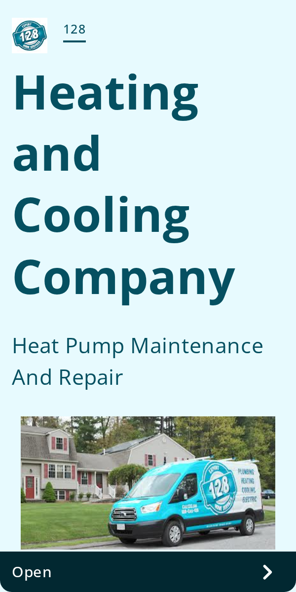 Ads evidence from 128 Plumbing, Heating, Cooling & Electric