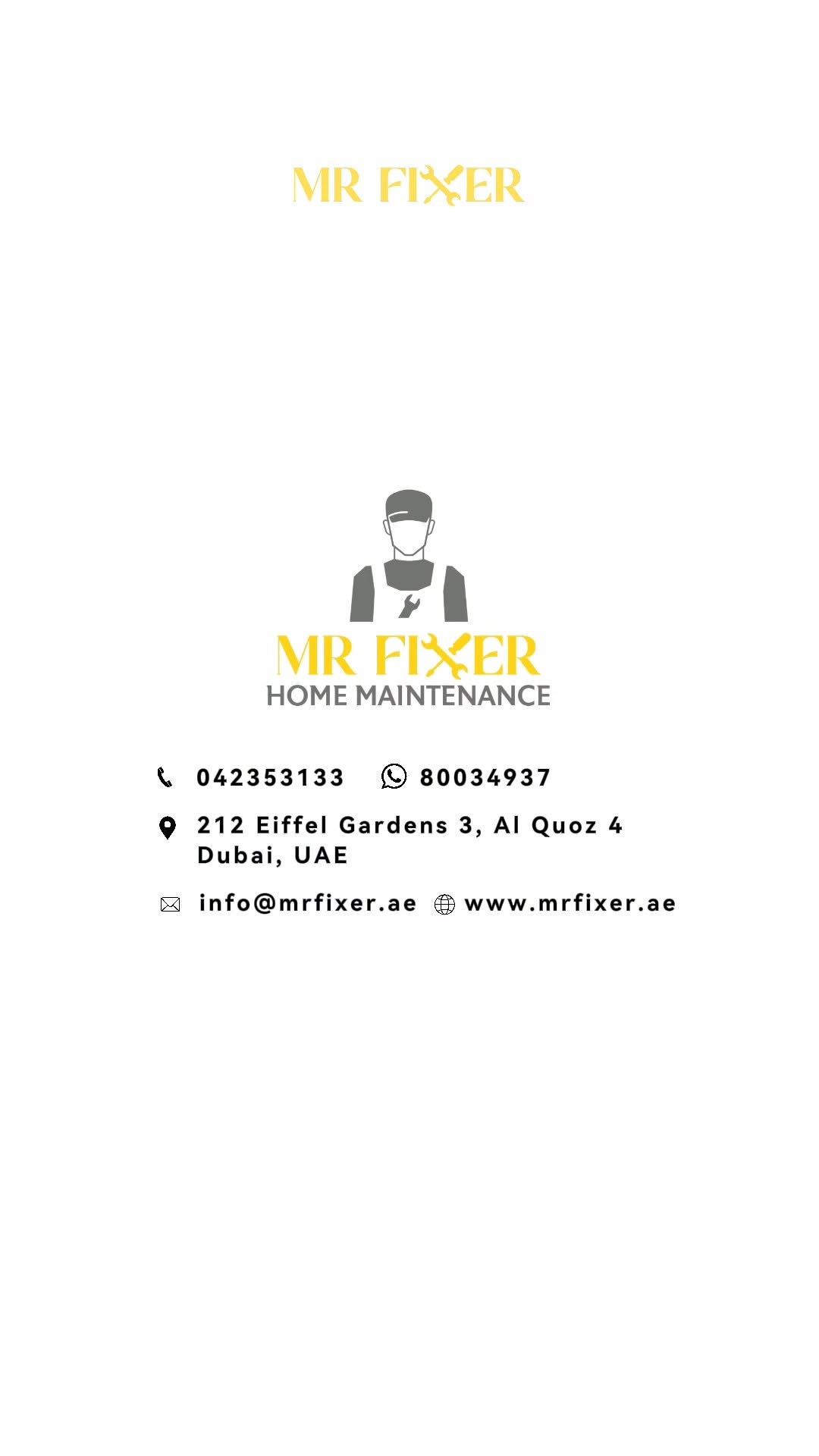Social posts evidence from Mr Fixer Home Maintenance